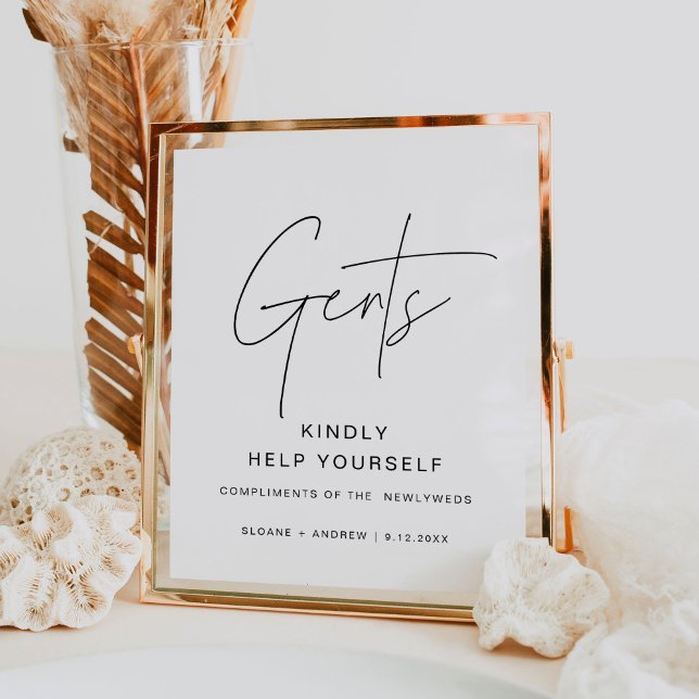 Affiche SIGNE Mariage HARLOTE Mens Salle de bain Panier (Créateur téléchargé)