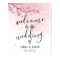 SIGNE Mariage rose Fleur de cerisier Aquarelle