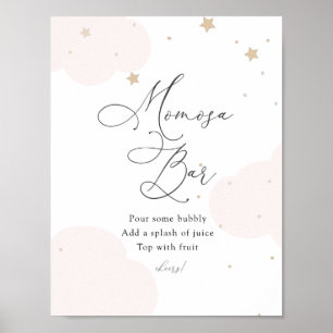 Affiche Signe Momosa sur la Lune Twinkle Star