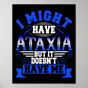 Affiche Signe neurologique Hemiataxia Ruban bleu Neurologi