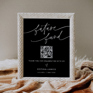 Affiche SIGNE NOIR Fonds Futur Venmo