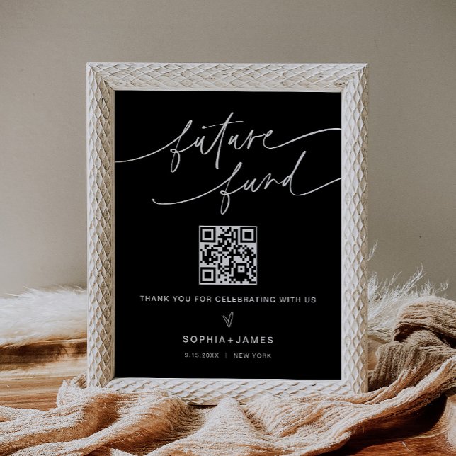 Affiche SIGNE NOIR Fonds Futur Venmo (Créateur téléchargé)