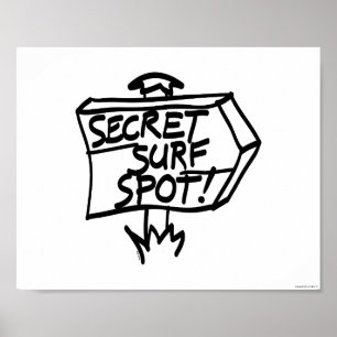 Affiche Signe secret du Surf