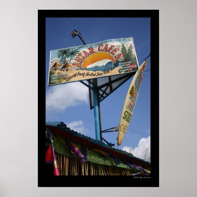 AFFICHE SIGNE SURF (Devant)