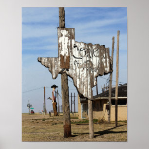 Affiche SIGNE Tex & Texas Steakhouse