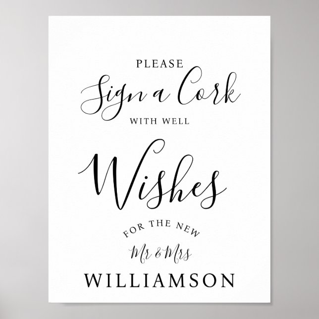 Affiche Signer une fête/un mariage de liège (Devant)