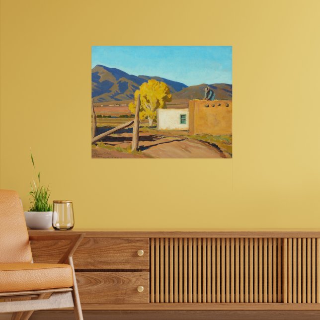 Affiche Signes d'automne 1931 par Maynard Dixon (Salon 2)