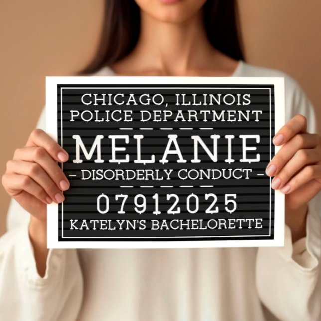 Affiche Signes de prise de Mug personnalisés, Bachelorette (Créateur téléchargé)