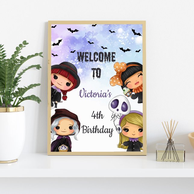 Affiche Signes extérieurs d'Halloween (Halloween outdoor Signs)