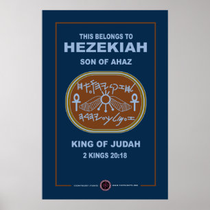 Affiche Signet Hezekiah