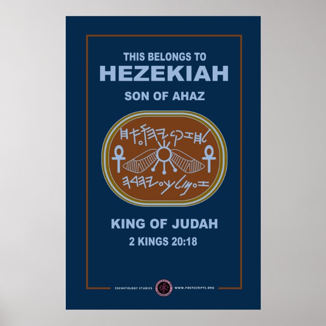 Affiche Signet Hezekiah (Devant)