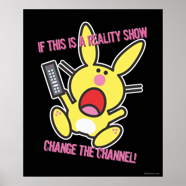 Affiche S'il s'agit d'un spectacle de réalité (Devant)