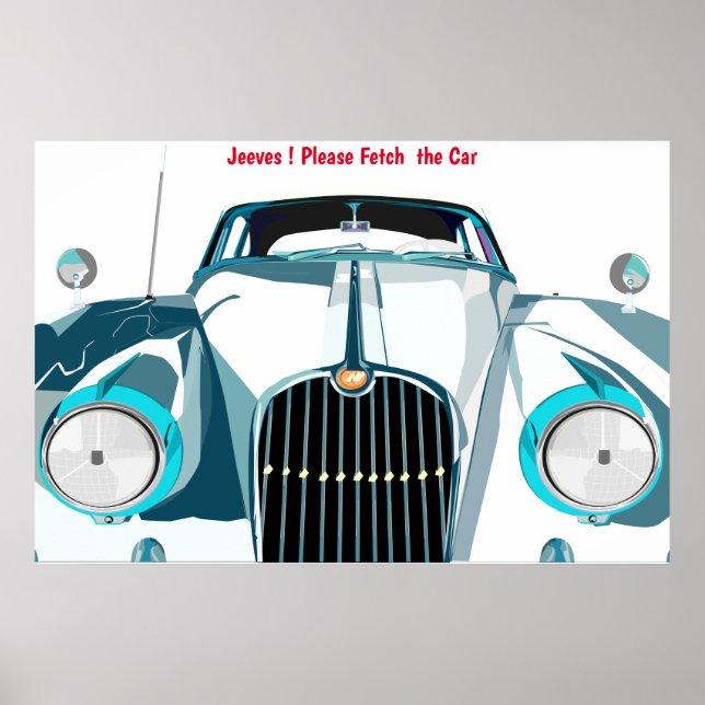 Affiche S'il Vous Plaît Apporter La Voiture (Devant)