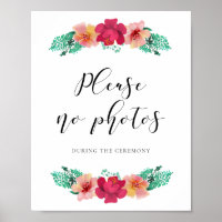 S'il vous plaît pas de photos design floral signe 