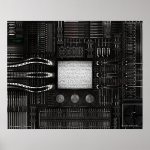 Affiche S'Il Vous Plaît Restez En Face...