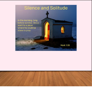 Affiche Silence et solitude