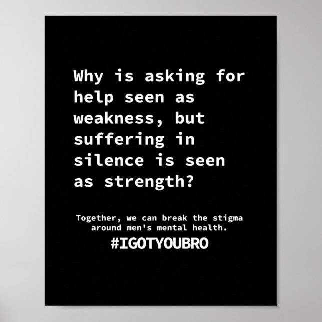 Affiche Silence Plus D'Autocollant (Devant)