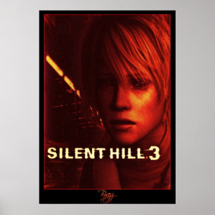 Affiche Silent Hill 3 Box Art Cover Red Version