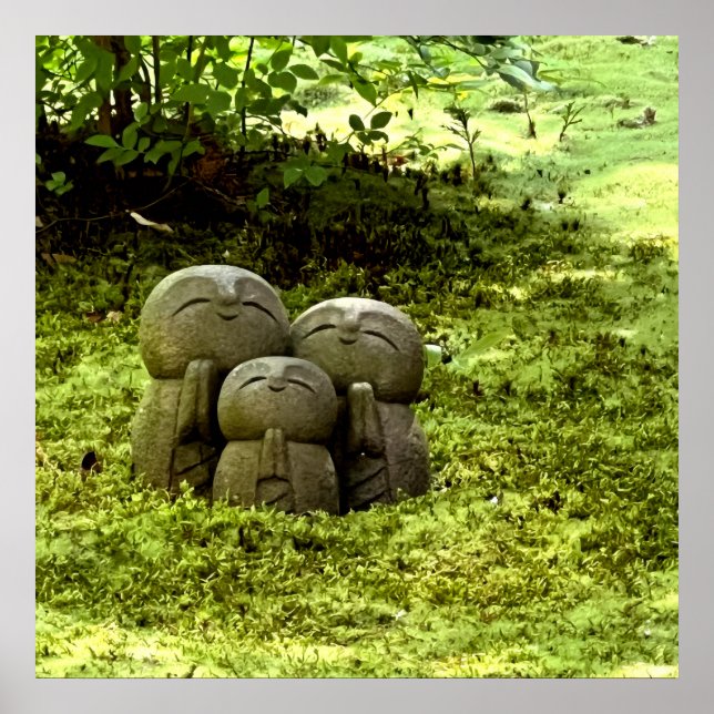 Affiche Silent Passage — Japanese Wabi-Sabi Harmony Photo  (Devant)