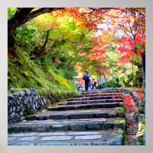 Affiche Silent Passage — (The Path) Wabi-Sabi Photo (Devant)