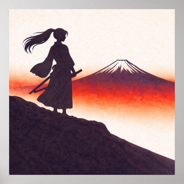 Affiche Silent Samurai – The Feminine Shadow: Horizon (Devant)
