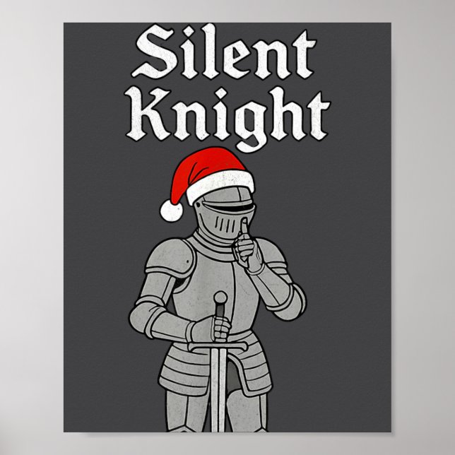 Affiche Silent Santa Knight Christmas Holiday Xmas Theme M (Devant)