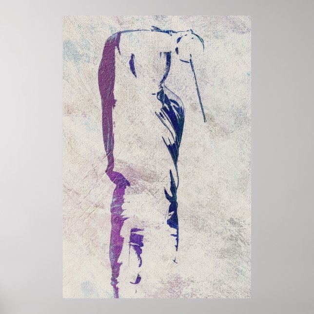 Affiche Silhouette de clôture (Devant)