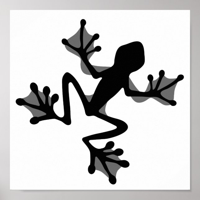 Affiche Silhouette de Frog (Devant)