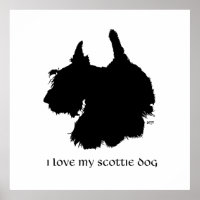 Silhouette de Terrier Écossais