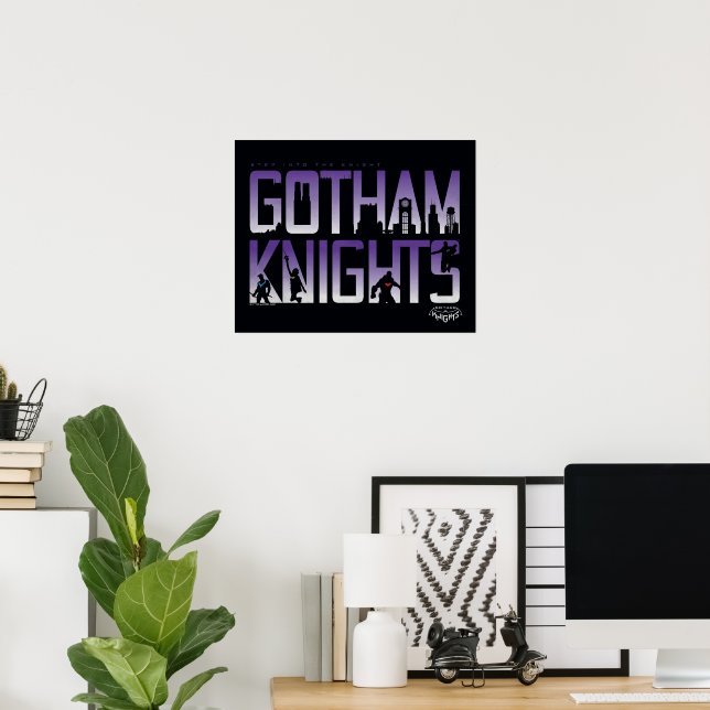 Affiche Silhouettes de Gotham Knights (Bureau à domicile)