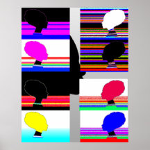 Silhouettes Pop Art