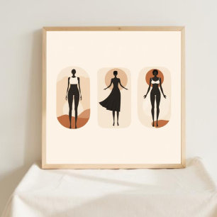 Affiche Silhouettes Sacrées