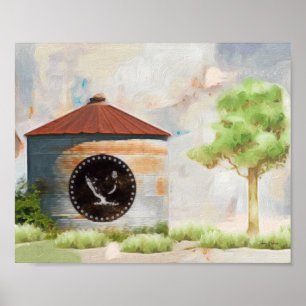 Affiche Silo de grains par Tiffany Bohrer Imprimer