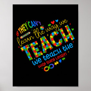Affiche S'Ils Ne Peuvent Pas Apprendre La Façon Dont Nous 