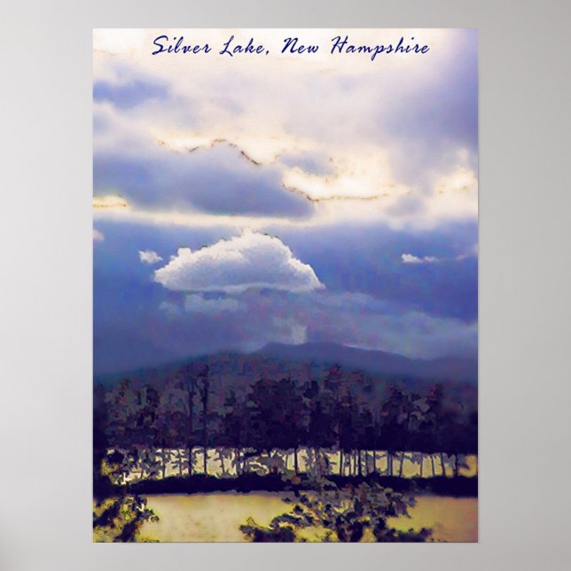Affiche Silver Lake, NH (Devant)
