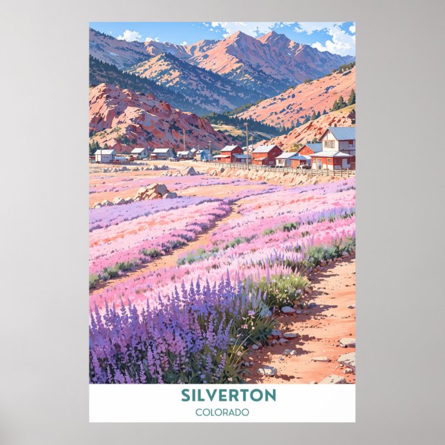 Affiche Silverton - Colorado (Devant)