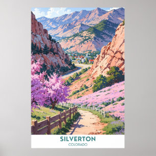 Affiche Silverton - Pittoresque Drive - Colorado