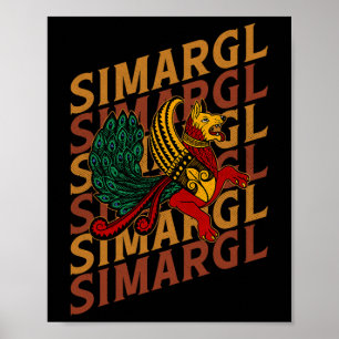 Affiche Simargl paganisme chien ascendance nordique nation
