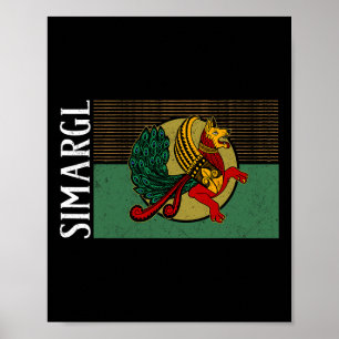 Affiche Simargl paganisme chien ascendance nordique nation