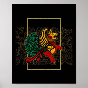 Affiche Simargl paganisme chien ascendance nordique nation