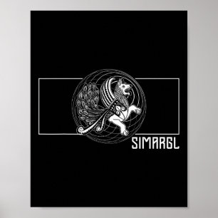 Affiche Simargl Païanisme Chien Ancêtre Nordique National