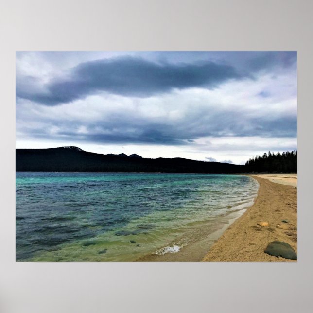 Affiche Simax Bay at Crescent Lake, Oregon (Devant)