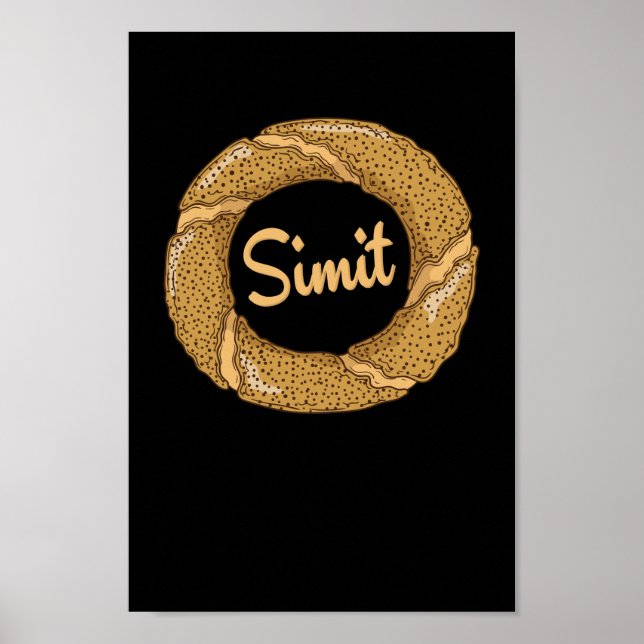 Affiche Simit (türkischer Sesamring) (Devant)