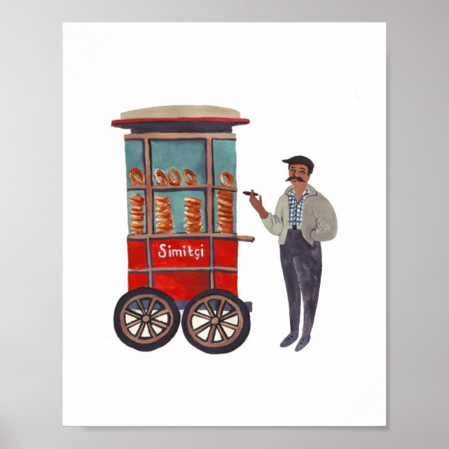 Affiche Simitçi (Simit) (Devant)