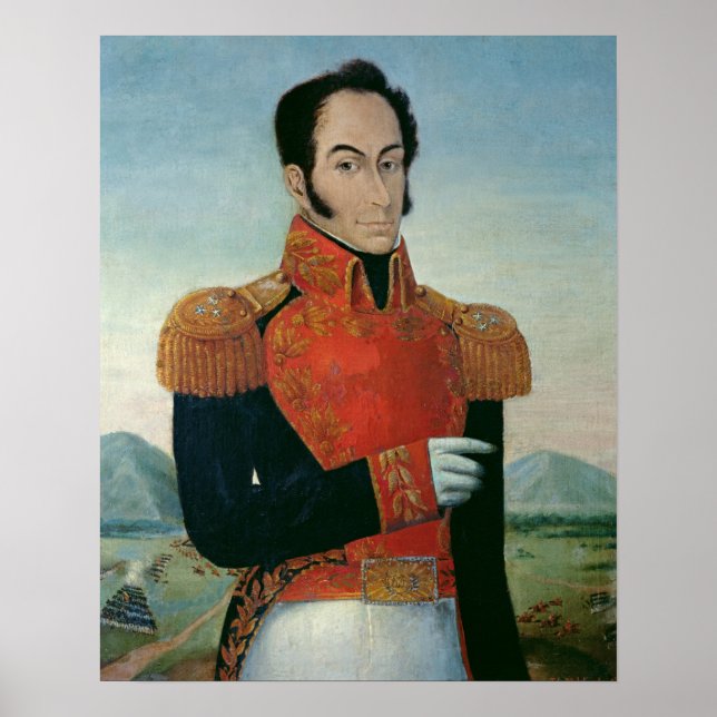 Affiche Simon Bolivar (Devant)