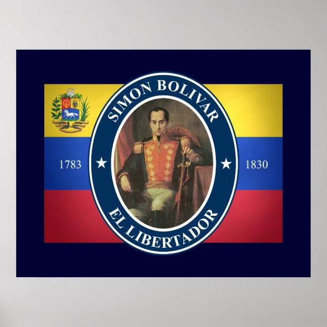 Affiche Simon Bolivar (Devant)