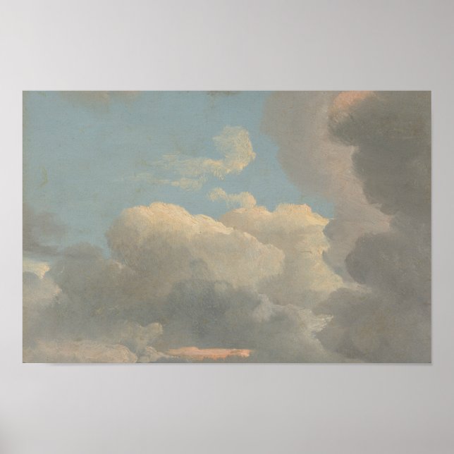 Affiche Simon Denis - Cloud Study (Early Evening) (Devant)