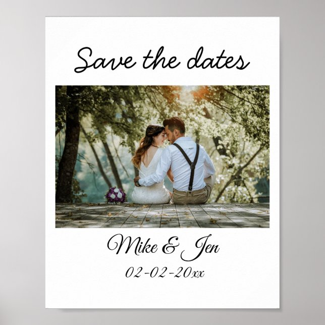 Affiche simple au minimum (Devant)