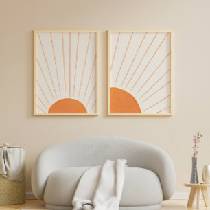 Affiche Simple Boho Lever du Soleil