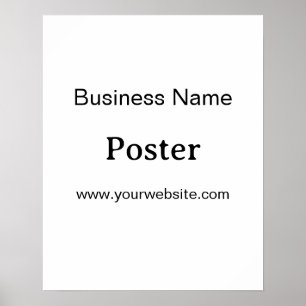Affiche Simple Brand Promotion Standard Semi-brillant 16"x